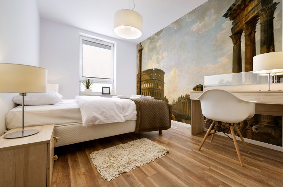 1735 Roman Colosseum Wall Art  Mural print