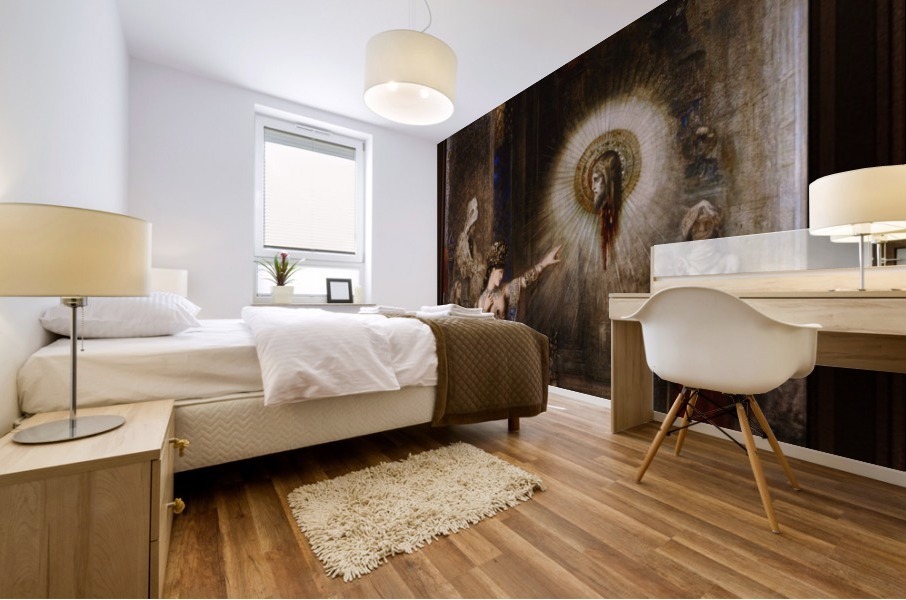 The Apparition by Gustave Moreau Mural print