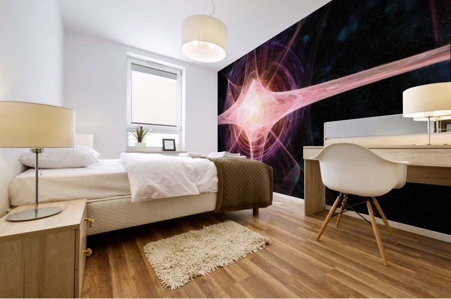 Permeable Space Mural print