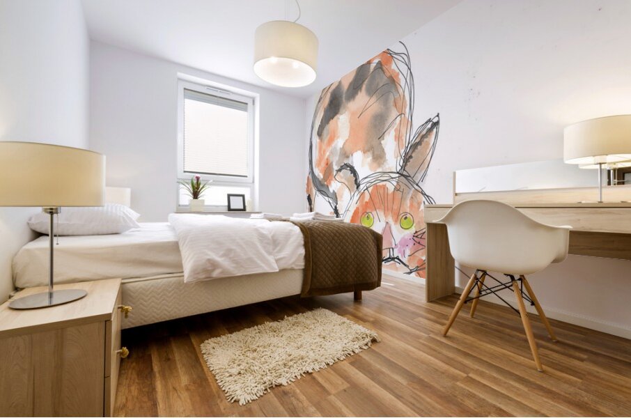 Butterfly Mural print