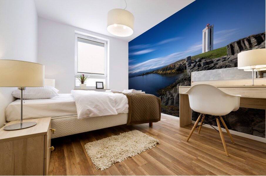 KALFSHAMARSVITI LIGHTHOUSE Mural print