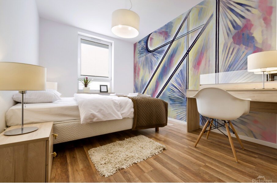 ArtXcl 307 arrow pencil sketch Mural print