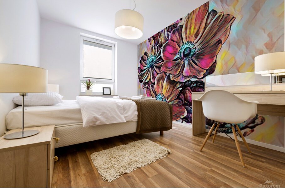 ArtXcl 317 flowers Mural print