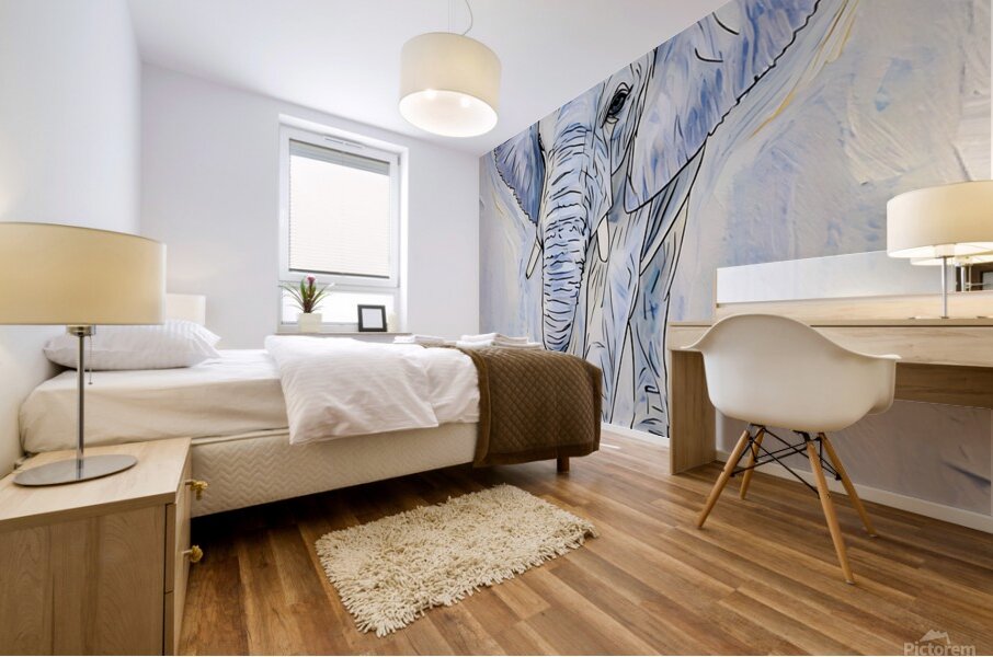 ArtXcl 370 elephant Mural print