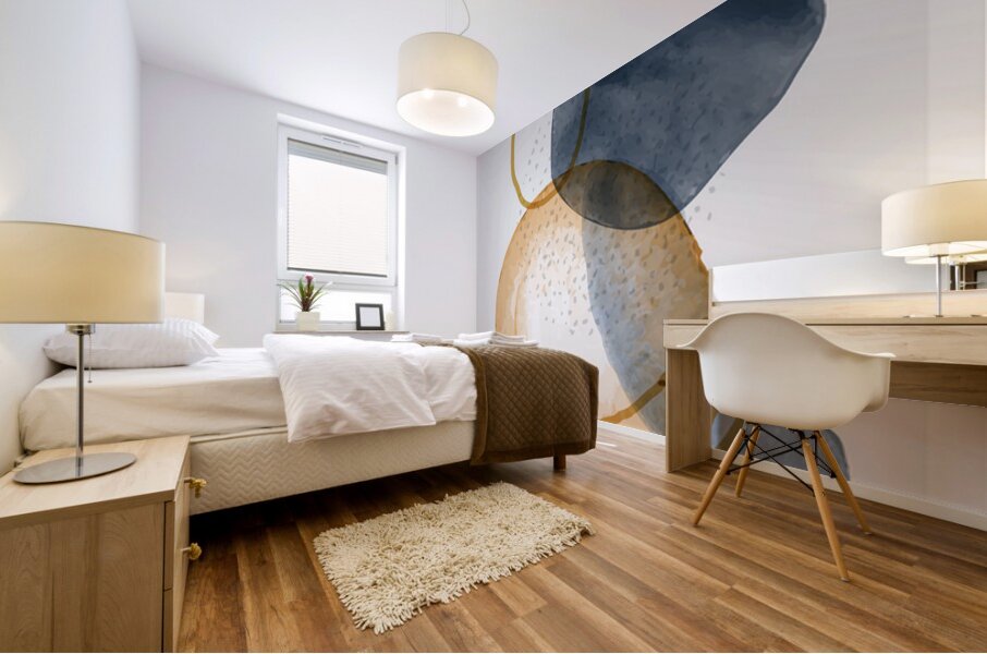 Acrylic art design. b Mural print