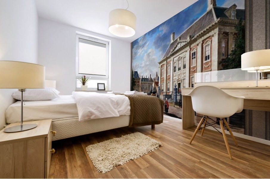 The Mauritshuis in The Hague by Bartholomeus van Hove Mural print