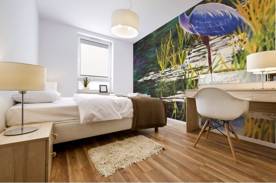 Reflected Beauty Mural print