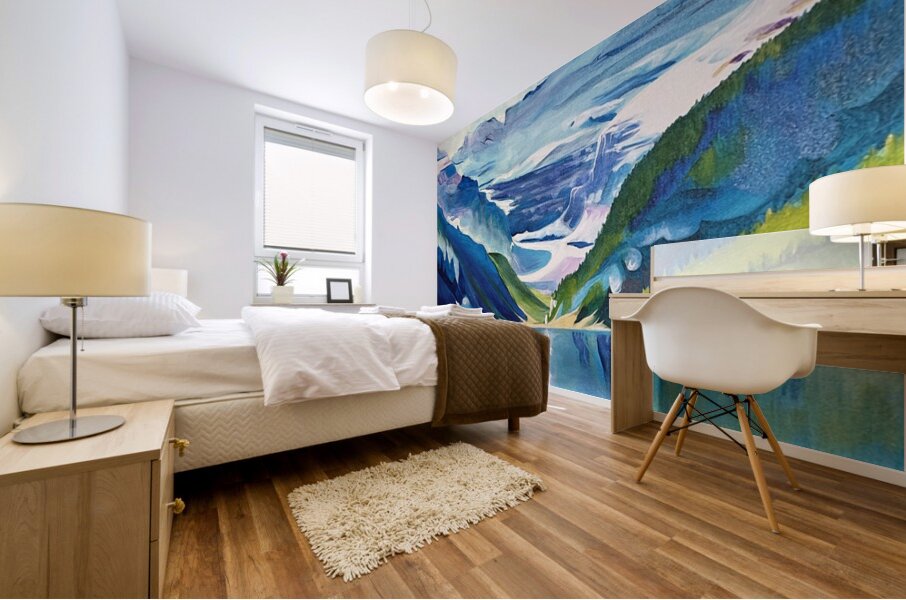 La La Louise Mural print