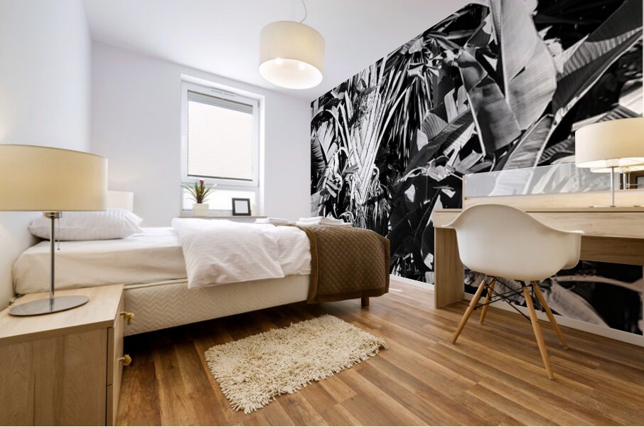 Tropical Shadows Mural print