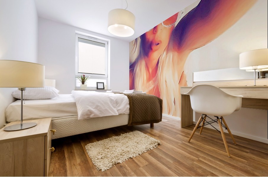 Island Girl sunshine Memoir Mural print