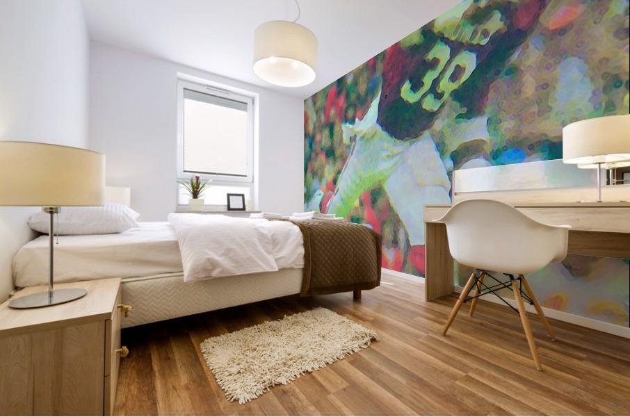 All American Kevin Murphy 39 Defensive End Oklahoma Football Art_OU Sooners Wall Art Mural print