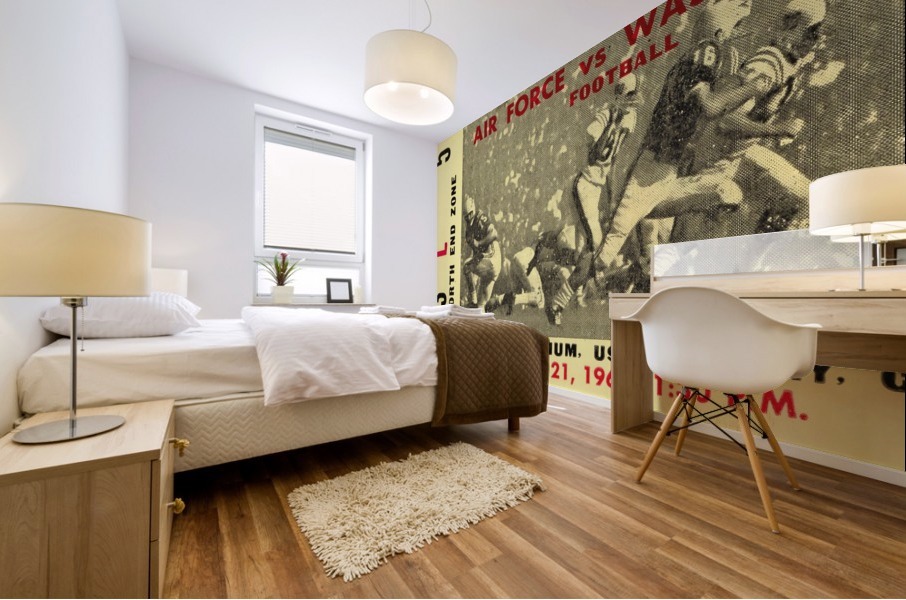 1963 Washington vs. Air Force  Mural print