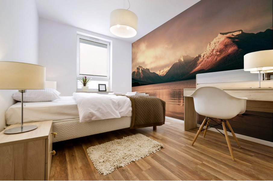 GlacierNationalPark Mural print