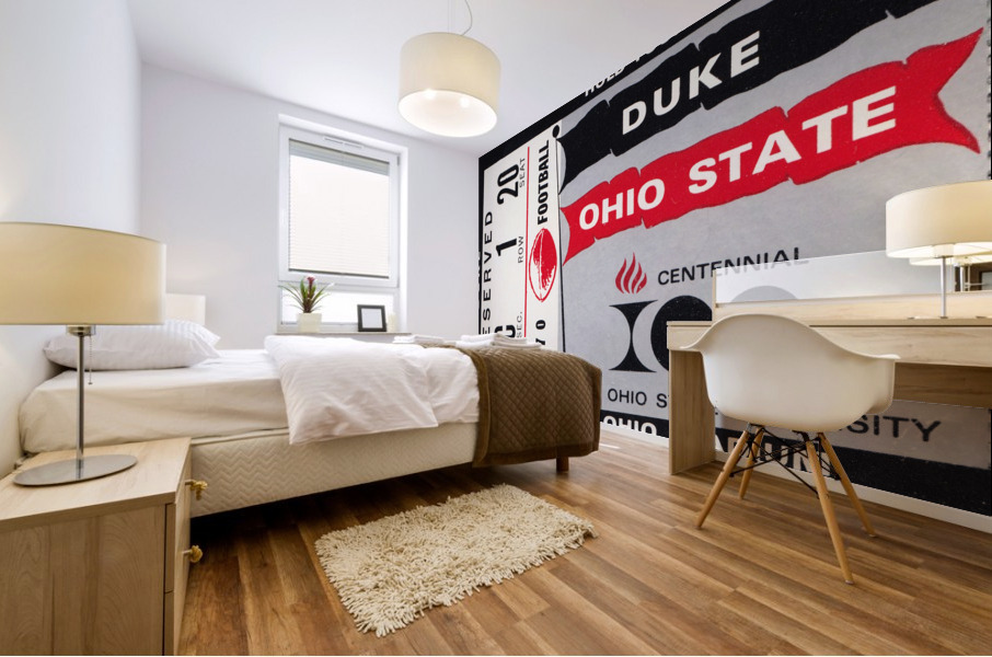 1970 Ohio State vs. Duke Mural print