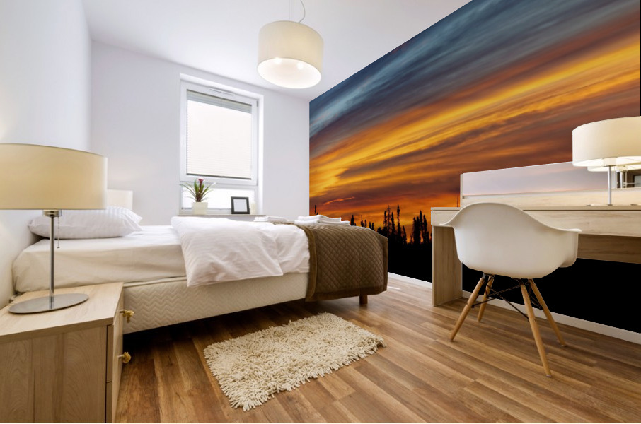 Sunrise Mural print
