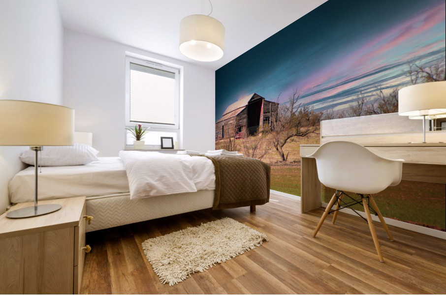 Old Barn Mural print