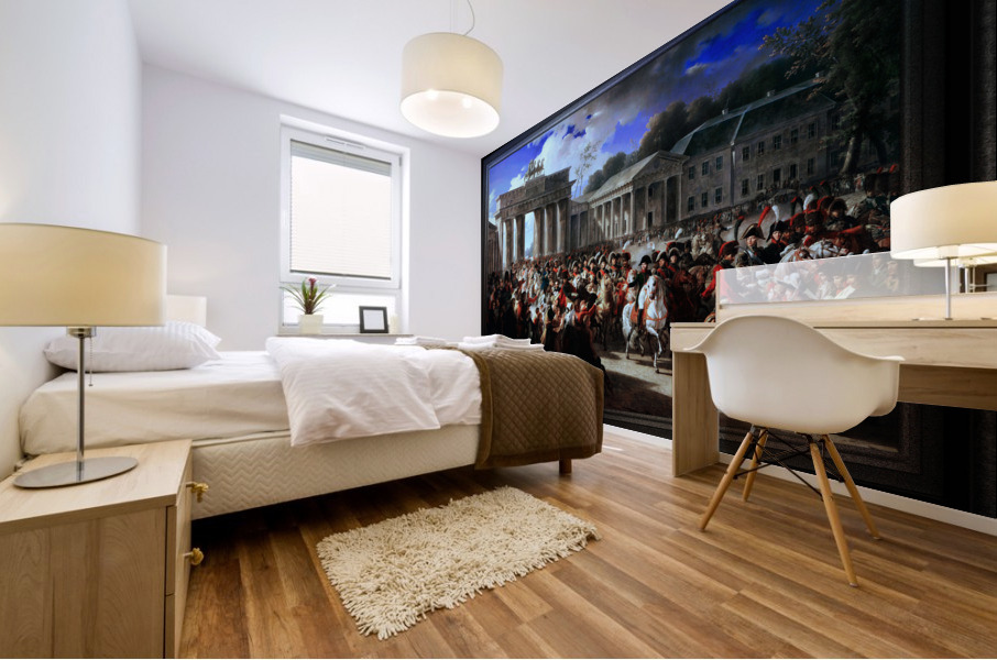 Entry of Napoleon I into Berlin by Charles Meynier Classical Fine Art Reproduction Mural print