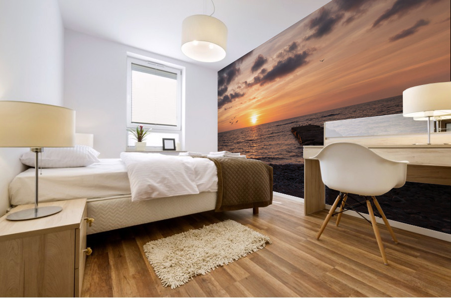 Goodnight from la Bloc Mural print