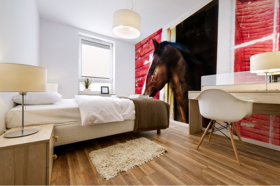 Horse Mural print