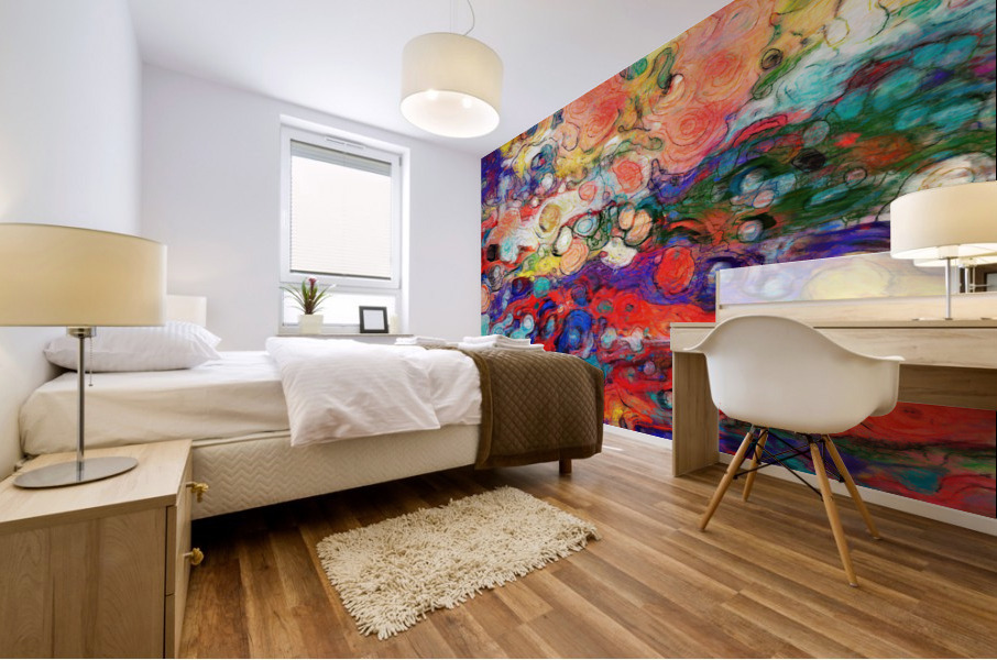 SEE COLOR Mural print