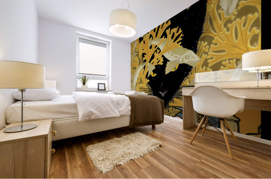 Ninja Cat   Mural print