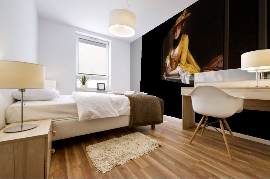 Will It Be Fine by Gustave Jacquet Remastered Xzendor7 Fine Art Old Masters Reproductions Mural print