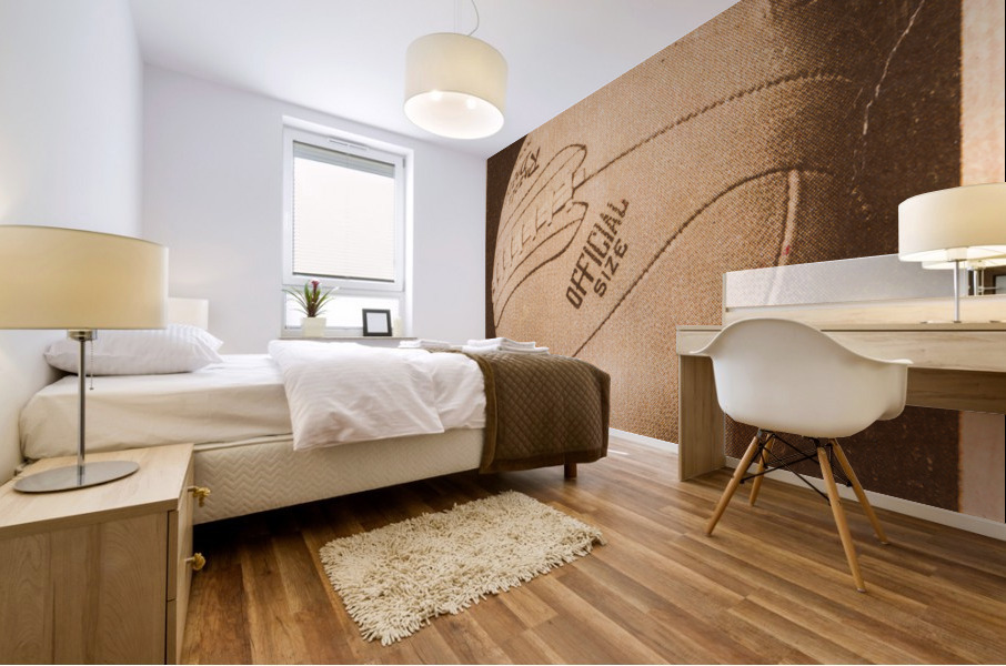 Prize Number Eight Varsity Basketball Mural print