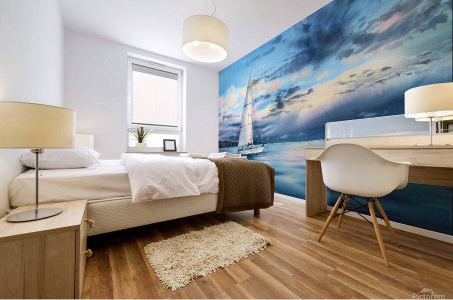 Fair winds Mural print