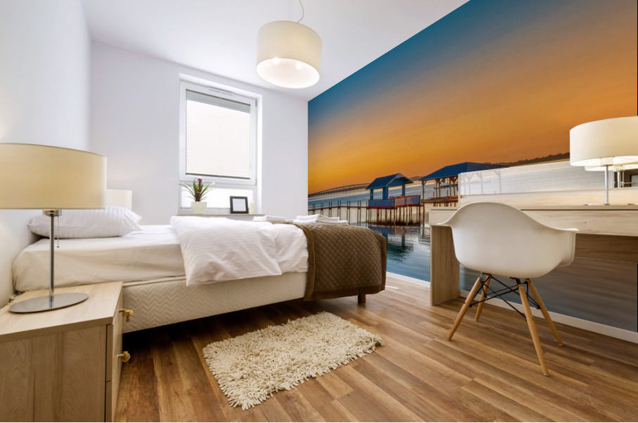 INDIAN RIVER LOGOON Mural print