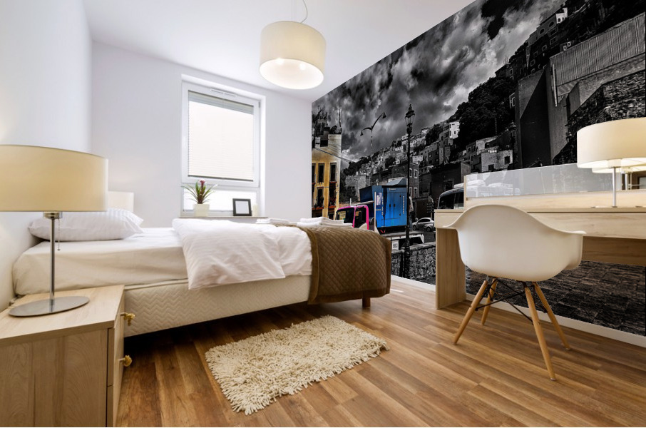 The Calm Before the Storm Mural print