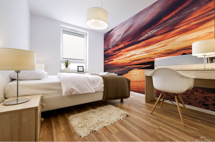 OKI Sunset Mural print