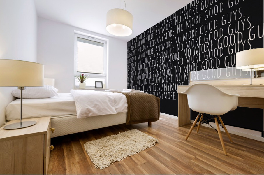 No Countries Mural print