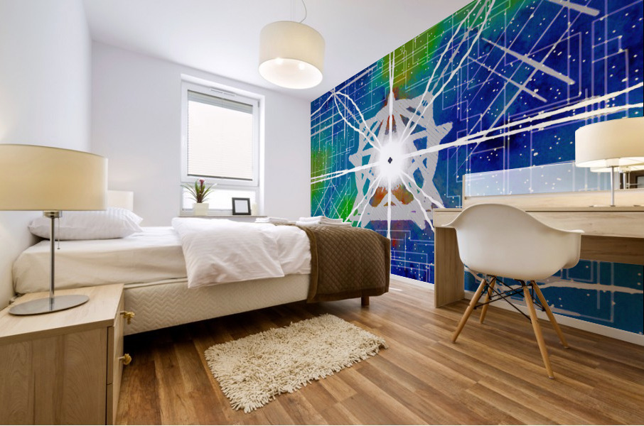 The Power Mural print