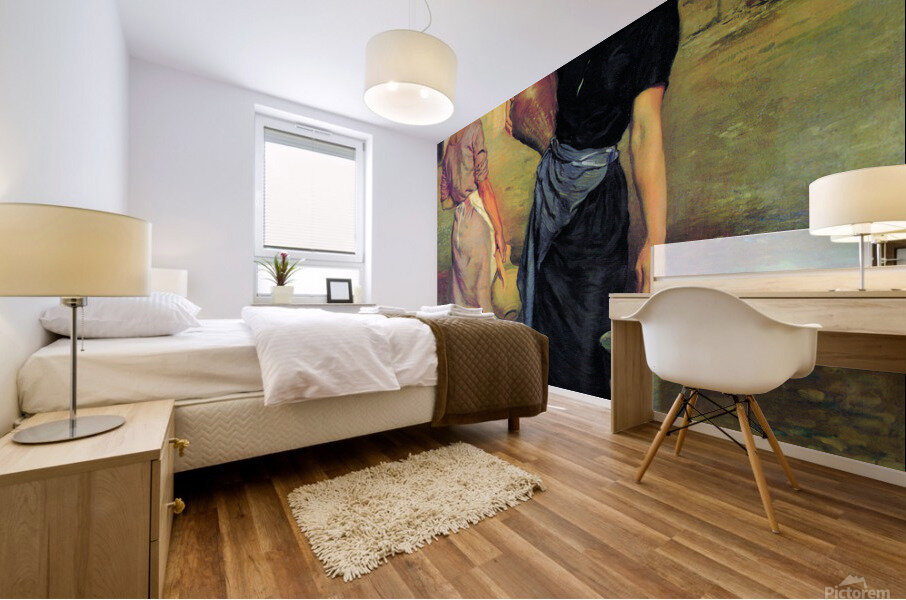 El aljibe The cistern Granada Spain Mural print