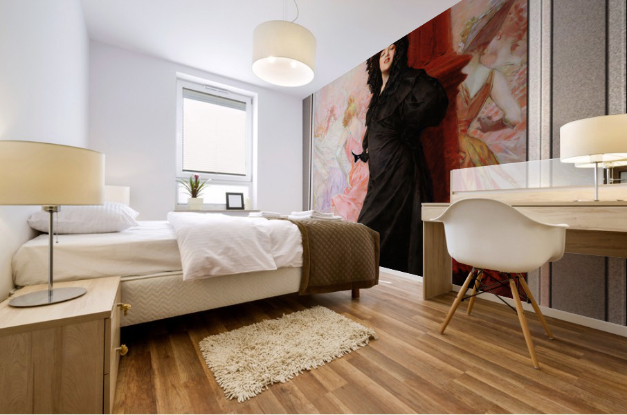 Baile de Mascaras by Frederik Hendrik Kaemmerer Remastered Xzendor7 Classical Fine Art Old Masters Reproductions Mural print