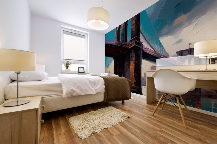 The Bridge 2  Mural print