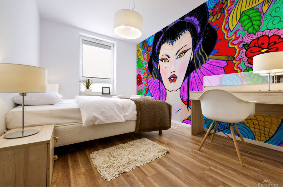 The Empress Mural print