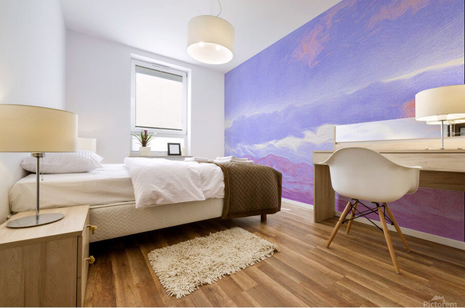 Sky Mountain Mural print