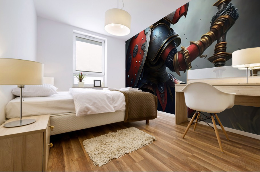 Warrior Ladybug no.7 Mural print