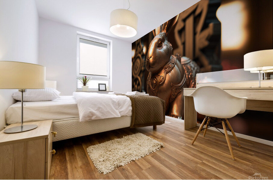 Year of the Rabbit C3 Mural print