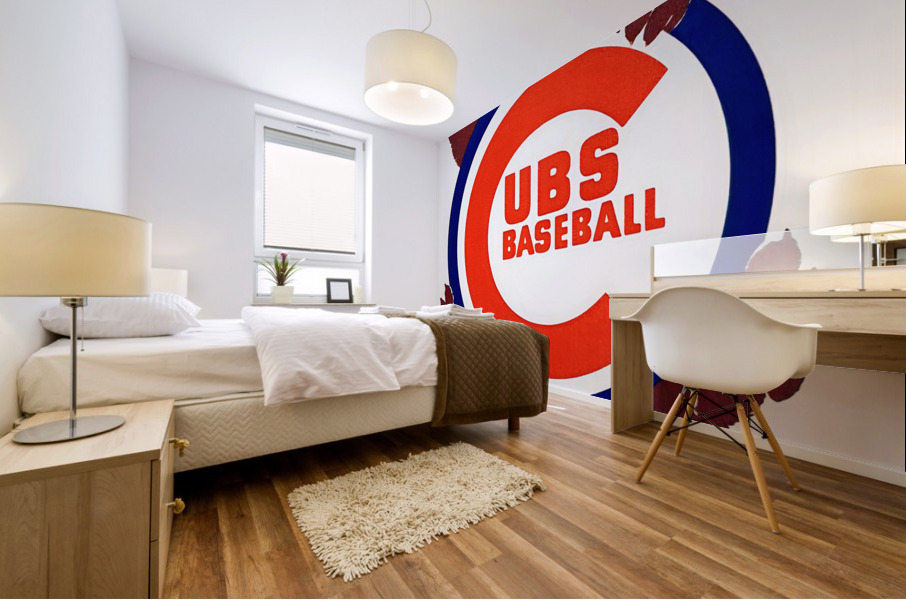 1960 Chicago Cubs Art Mural print