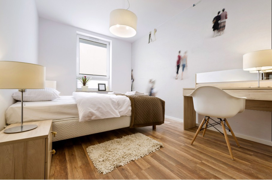 Walking in the Park Mural print