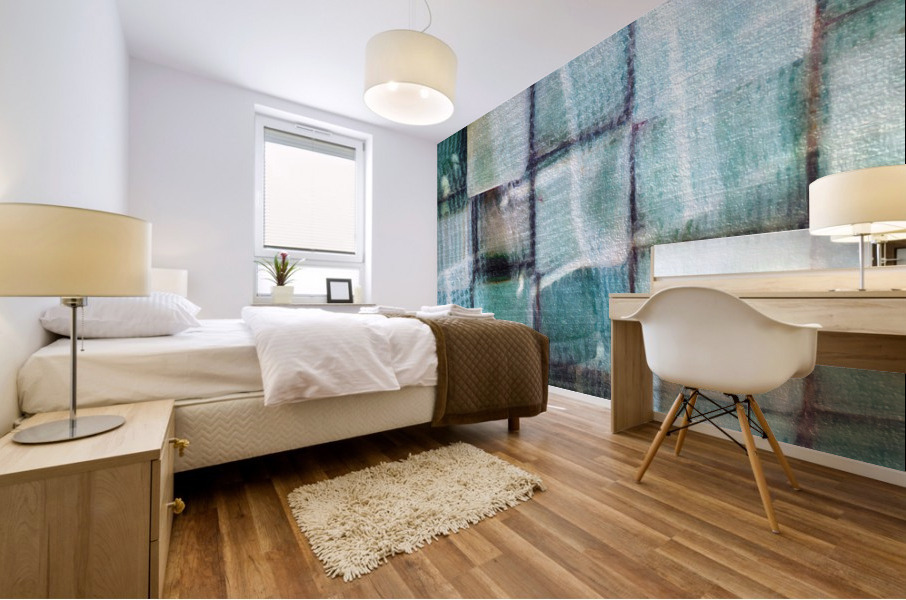 Square Dance 1 Mural print