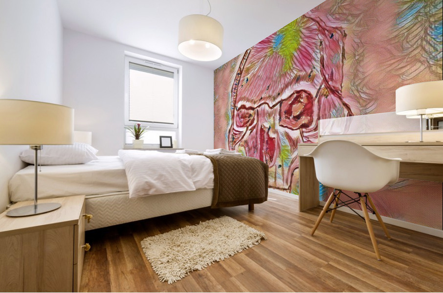 Meet Me Outside 3 Mural print