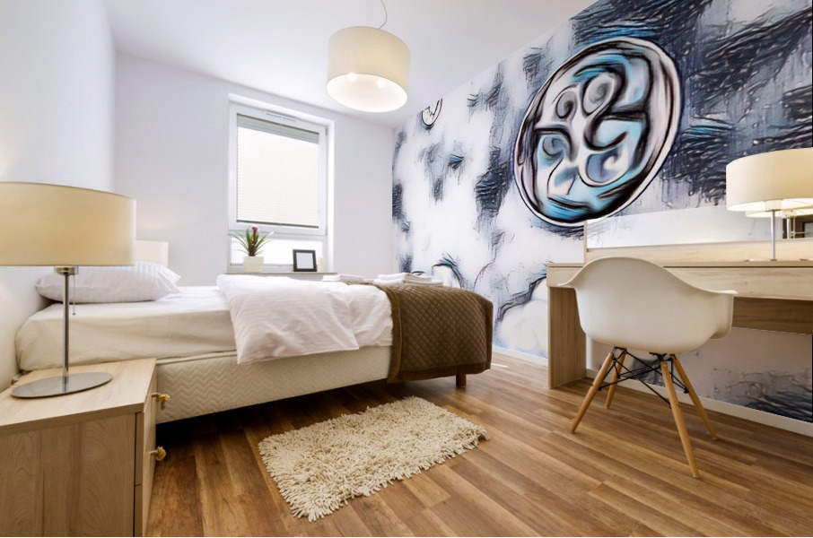 Night Sky 2 Mural print