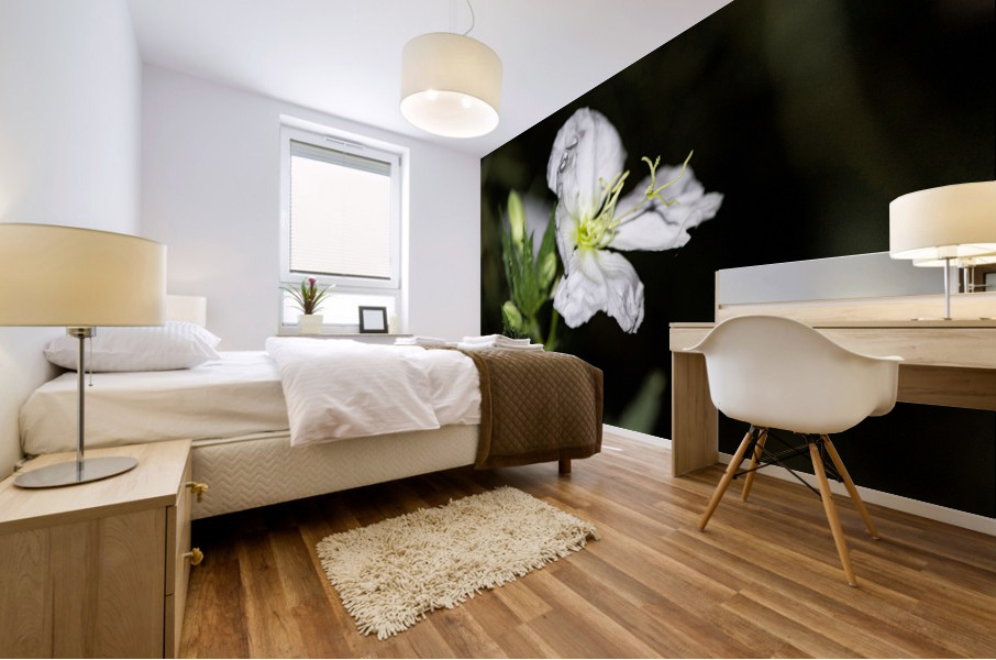 Fleurs power Mural print