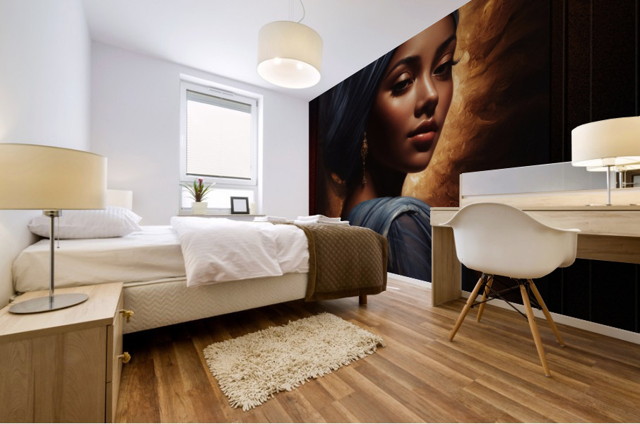 Portrait Of Xzandia Beautiful AI Concept Art by Xzendor7 Impression murale