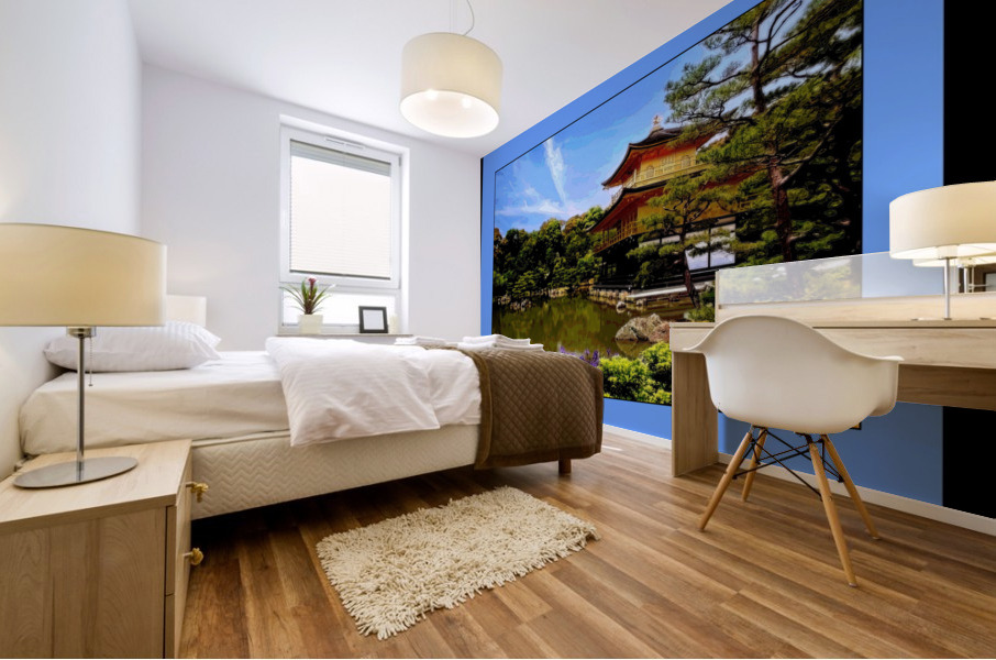 GOLDEN PAGODA IN KYOTO JAPAN A1 Mural print