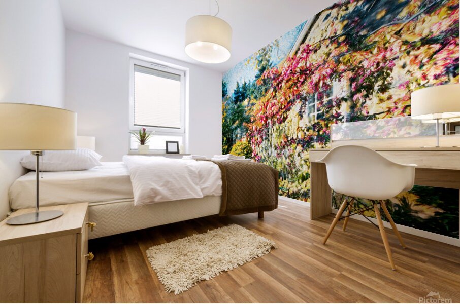 Cabbagetown House and Garden Mural print