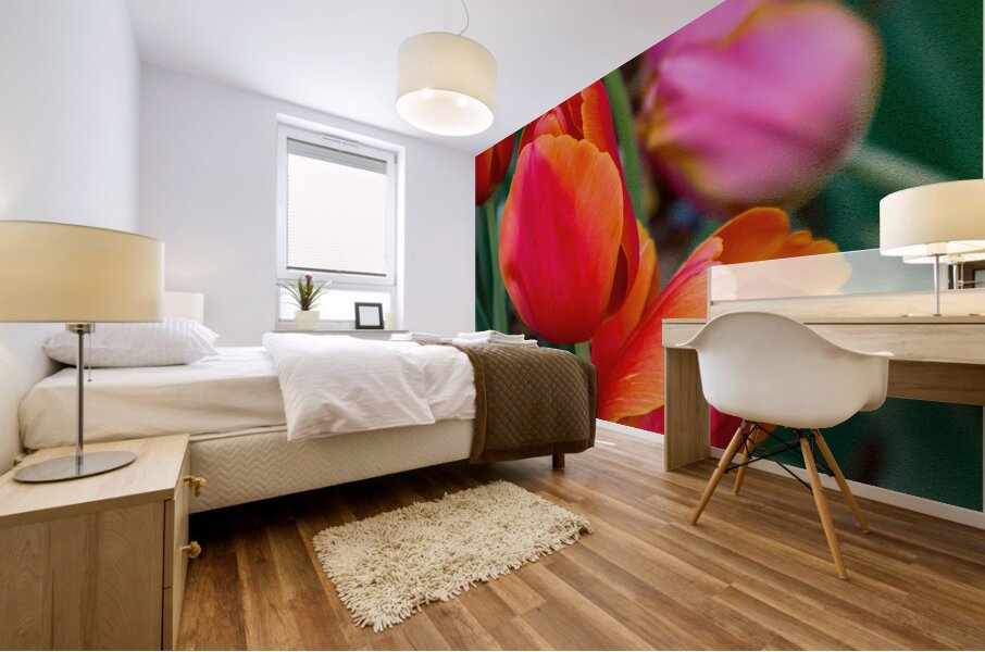 Perfectly Pastel Mural print